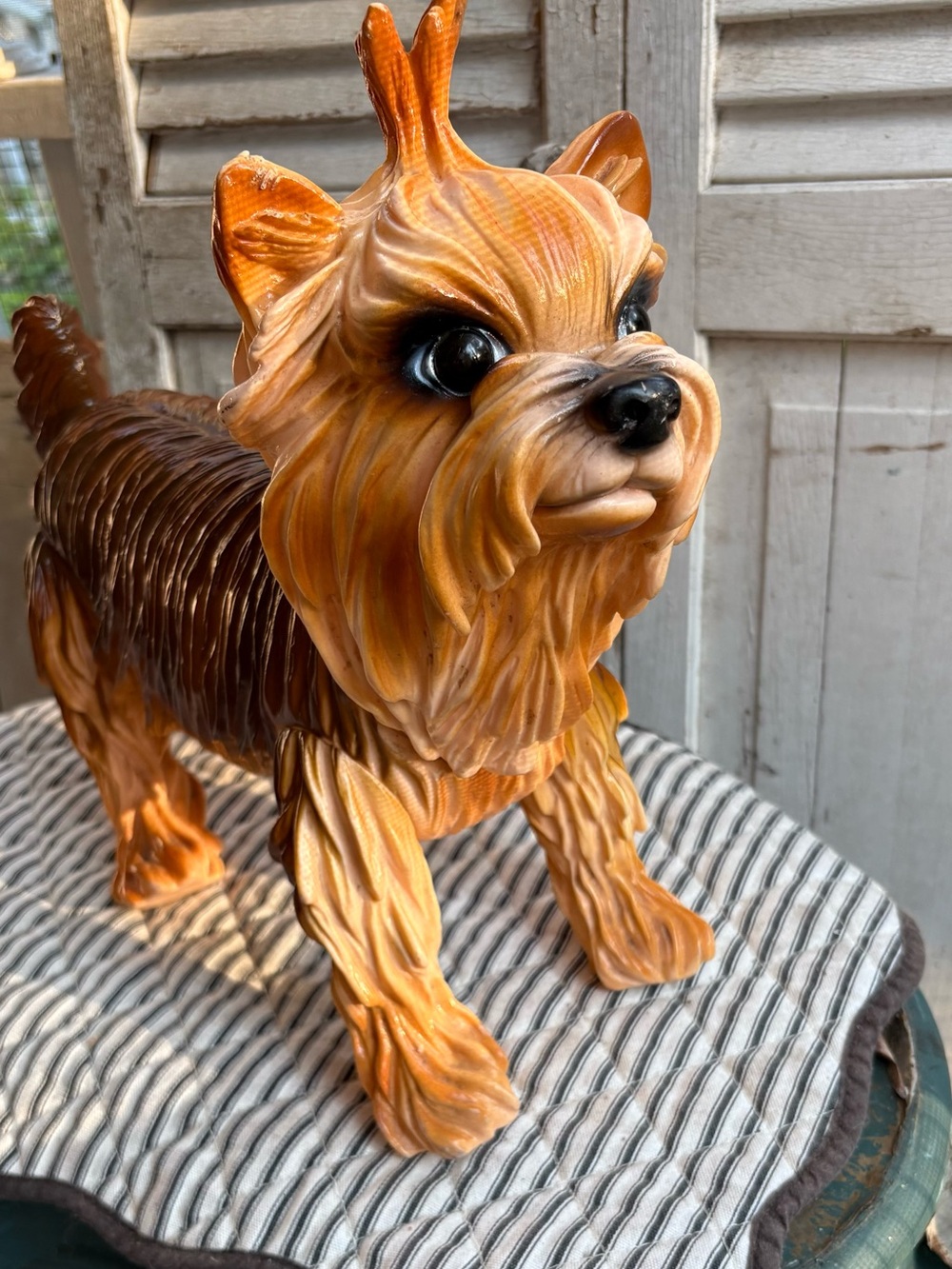 Fabulous Vintage Yorkshire Terrier Figurine